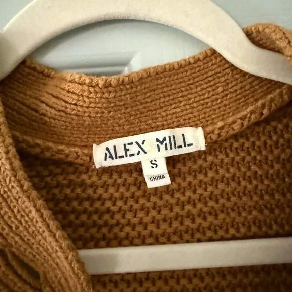 Alex Mill Nico Chunky Cotton Cardigan - Picture 2 of 3